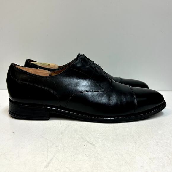VGUC VTG Joseph Cheaney Cap Toe Oxford Bench Made England 175 UK 11 E  US 12 C main image 14